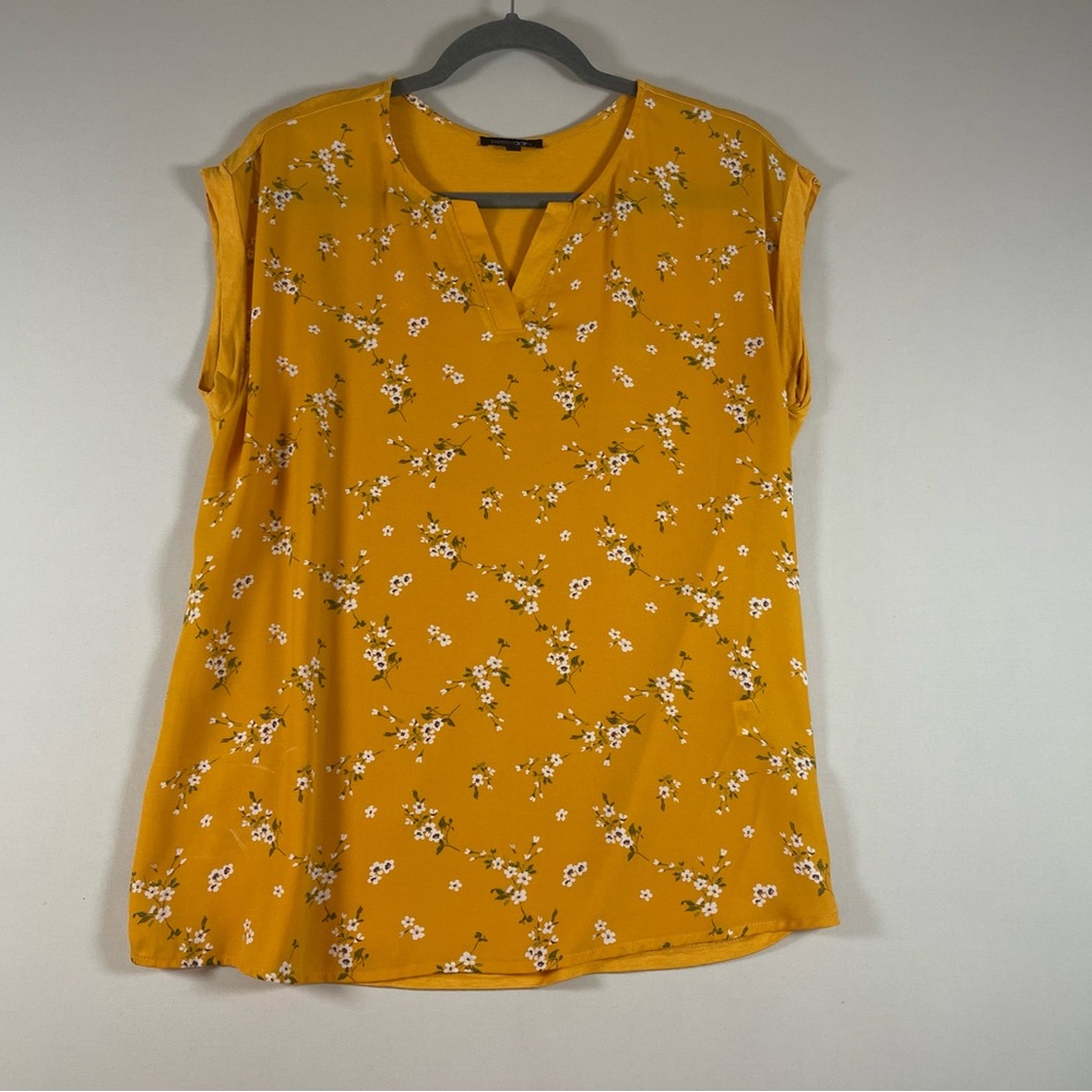 Papermoon Mustard Floral Blouse